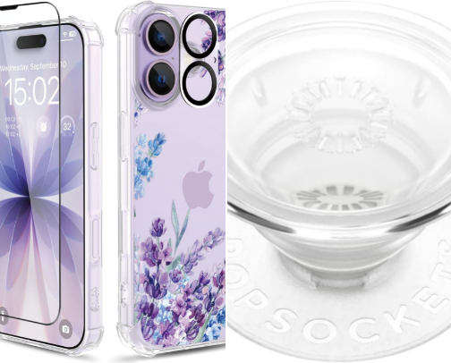 Electronic items and accessories cover photo collage
