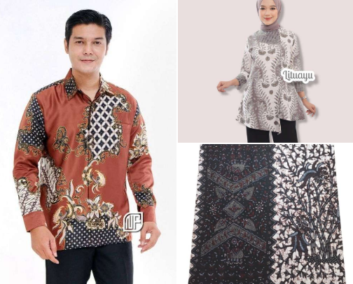 Recommendations for traditional and modern Indonesian clothing. cover photo collage