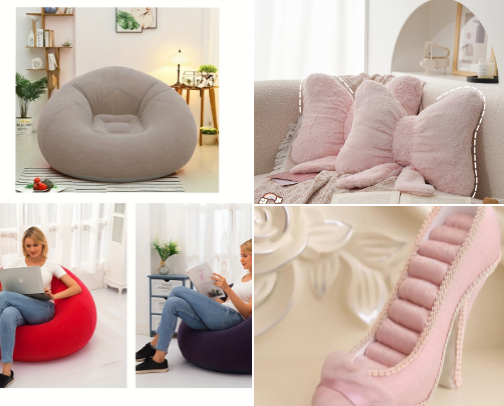 Home decor🎀 cover photo collage