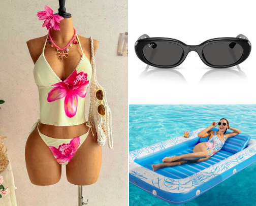 hot girl summer essentials cover photo collage