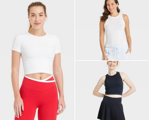 Target Women’s Athleisure cover photo collage