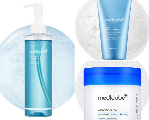 Evening skincare routine cover photo collage