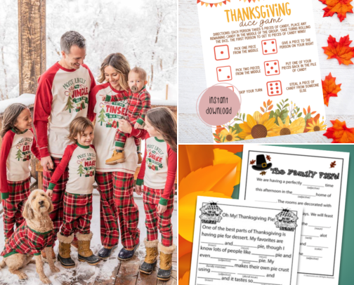 Thanksgiving Family Entertainment Must-Haves (The Stuff That Actually Gets Used) cover photo collage