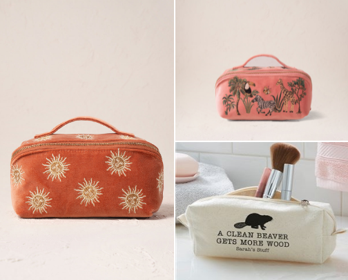 Pack Pretty: Makeup Bags I Love cover photo collage