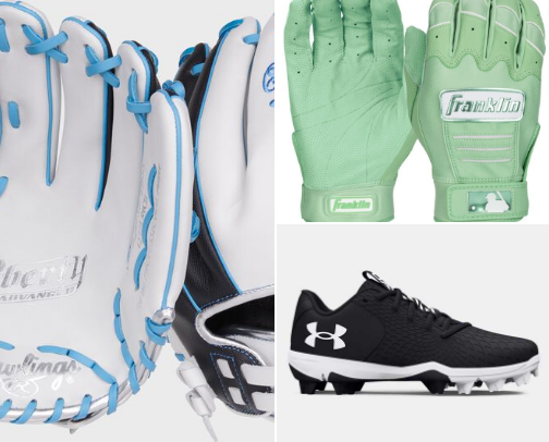 Built to Perform - Softball Gear cover photo collage