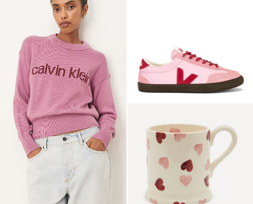Pink berry love cover photo collage