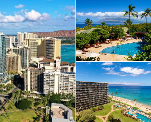 Best hotels in hawaii🏝☀️🏖 cover photo collage