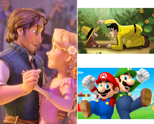 Costumes for Two cover photo collage