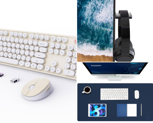 Work, But Make It Cute⌨️ cover photo collage