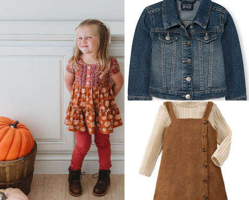 Fall Looks for your Preschooler cover photo collage