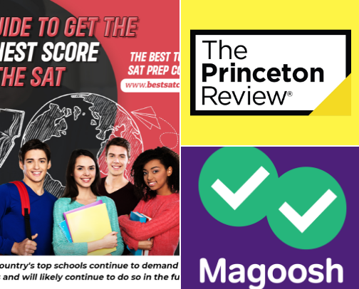 Best SAT Prep Courses 2026: Digital SAT, PSAT & ACT Comparison + Free Quotes cover photo collage
