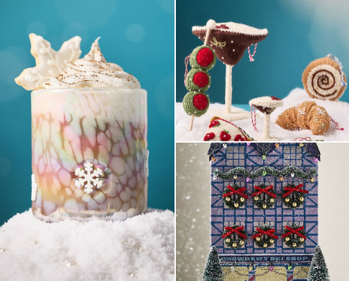 Anthropologie Holiday Finds cover photo collage