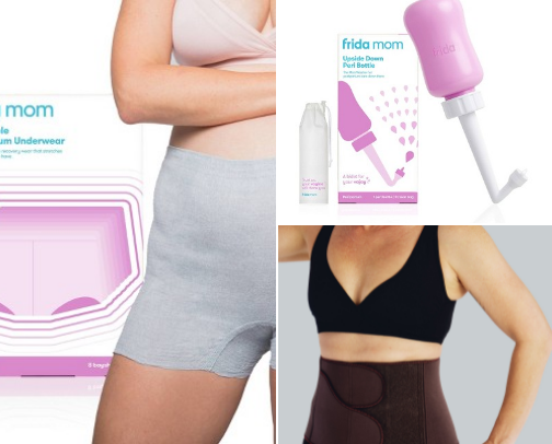 Post partum must haves cover photo collage