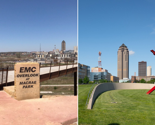 My top Des Moines recs cover photo collage