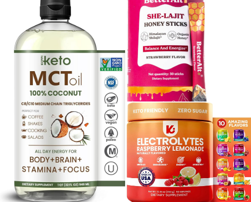 Good for you supplements and things cover photo collage