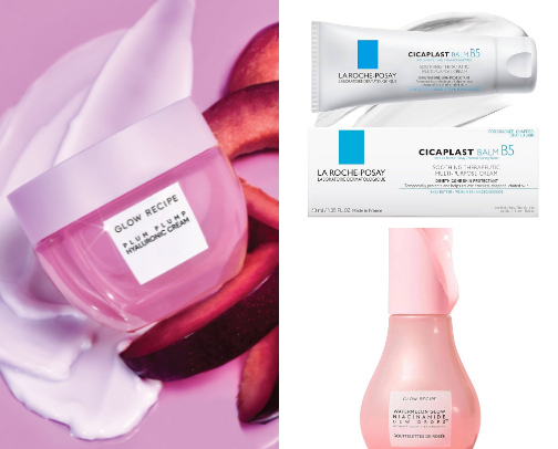 Fall skincare cover photo collage