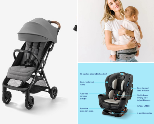 My Black Friday Purchases as a New Mom cover photo collage