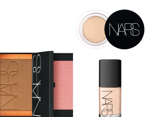 Nars Cosmetics cover photo collage