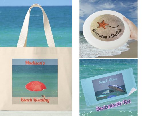 Coastal Keepsakes: Beach Finds in Photographic Style cover photo collage