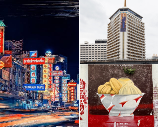 Charming hotels in Bang Rak, Bangkok, Thailand cover photo collage