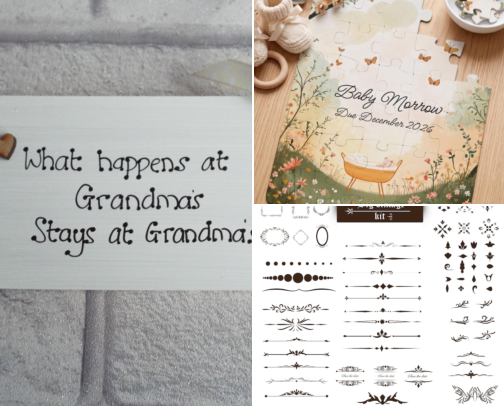 Baby Announcement Gifts I Gave My Parents That Made Them Ugly Cry cover photo collage