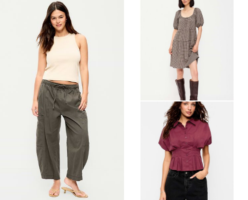 Fall fashion for the family cover photo collage