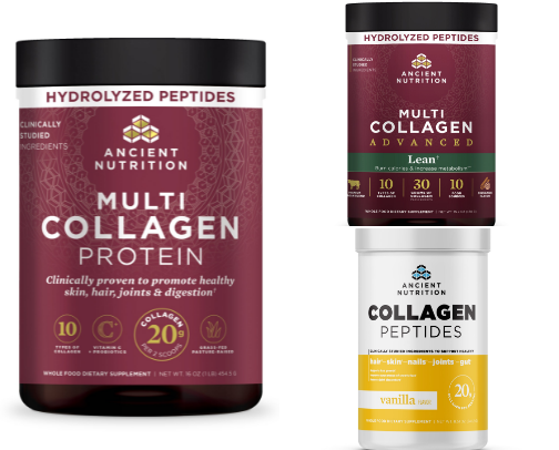 Ancient Nutrition Favorites for Gut Health, Collagen & Daily Wellness cover photo collage