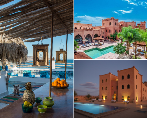 8 HOTELS IN MOROCCO YOU WON’T REGRET BOOKING cover photo collage