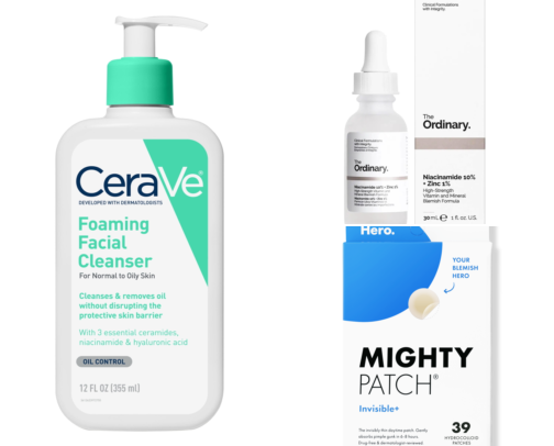 The College Student’s Budget Glow Guide: Low-Maintenance Beauty & Campus Essentials cover photo collage