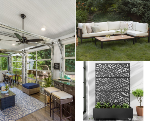 In The Garden cover photo collage