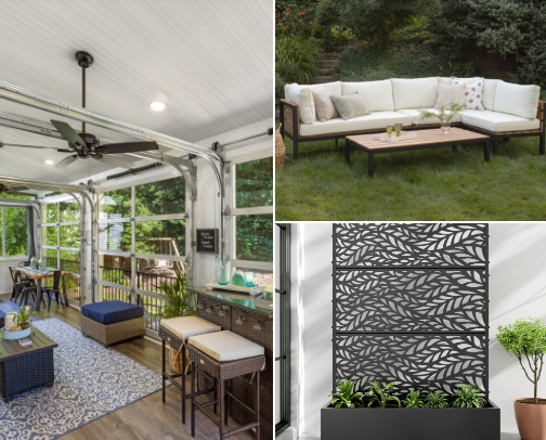 In The Garden cover photo collage