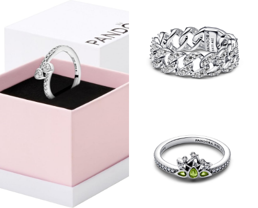 Pandora — silver edition 💍 cover photo collage