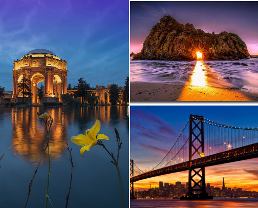 Things To Do: Bay Area (NorCal) cover photo collage