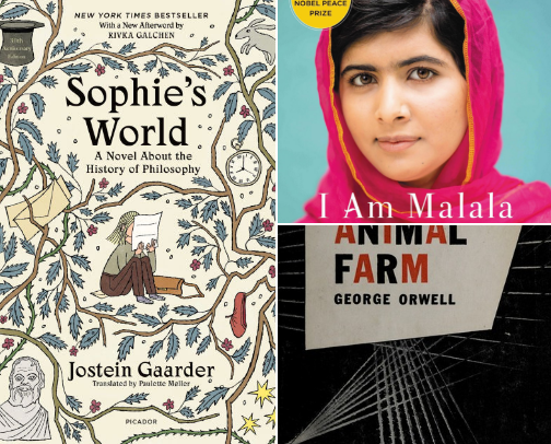 Books that I recommend to everyone. cover photo collage