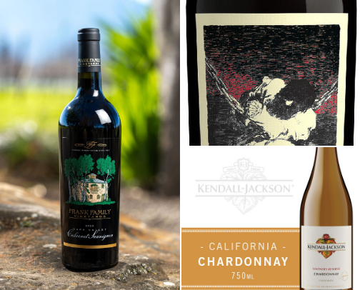 BIG WINE GAL's WINE LIST cover photo collage