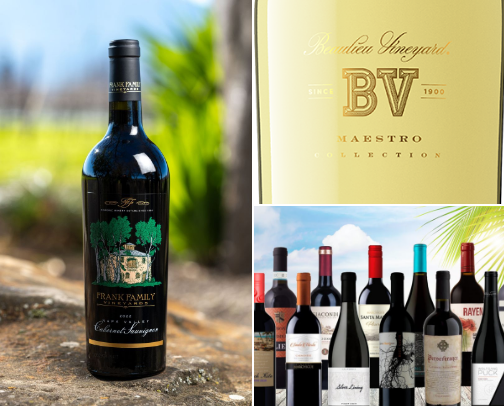 BIG WINE GAL's WINE LIST cover photo collage