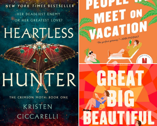 Say goodbye to your reading slump! cover photo collage