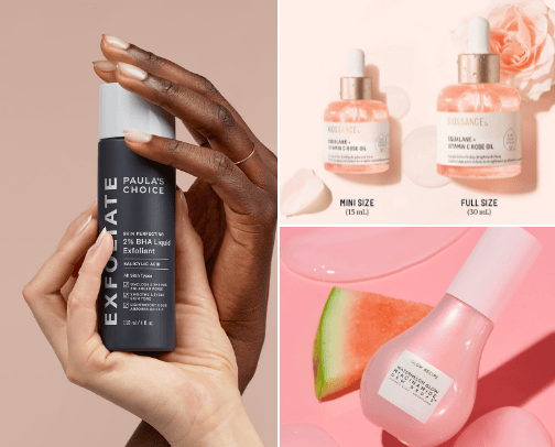 Skincare - for oily skin cover photo collage