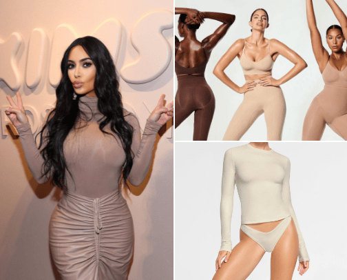 Skims cover photo collage