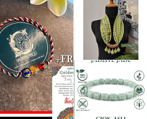 Accesories ethnic from Indonesia cover photo collage