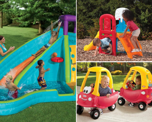 Best Outdoor Toys for Babies & Toddlers cover photo collage