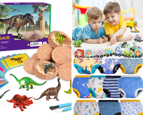 Toddler/kids toy's cover photo collage