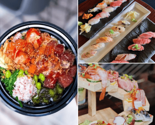 The BEST Sushi Spots in WA cover photo collage