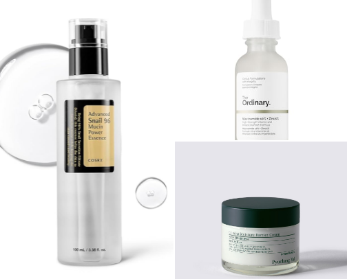 Skincare favorites 😌 cover photo collage