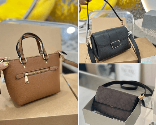 Women purses cover photo collage