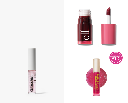 Lip smacking lip gloss cover photo collage