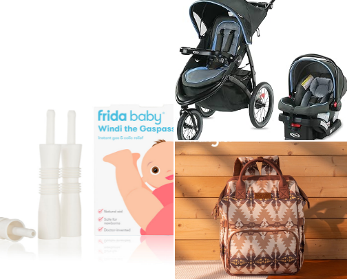New mom recommendations cover photo collage