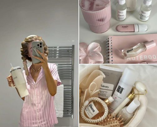The Ultimate "Clean Girl" Aesthetic Essentials (That Actually Last) ☕️ cover photo collage