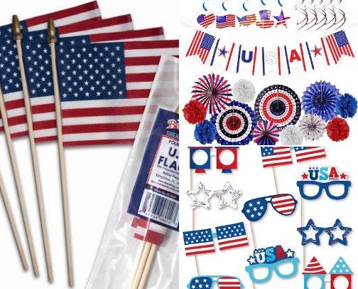 All 4th of July!! cover photo collage
