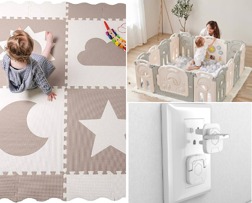 The Baby Safety Edit ♡ cover photo collage